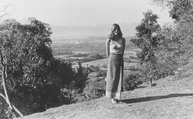 Marie (Ven. Yeshe Khadro) at Kopan, 1973
