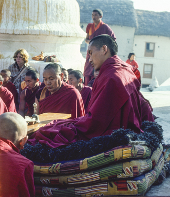 1979, Boudhanath Stupa, Kathmandu, Murray Wright (donor-photographer), Nepal