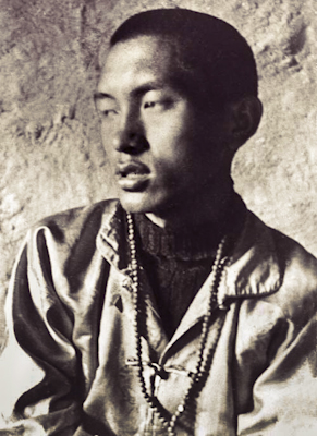 15082_ud..psd) Portrait of Lama Zopa Rinpoche, the Lawudo Lama, in 1970.