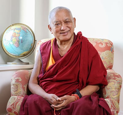 Lama Zopa Rinpoche, New York, New York, USA, August 2015. Photo by Edward Sczudlo.