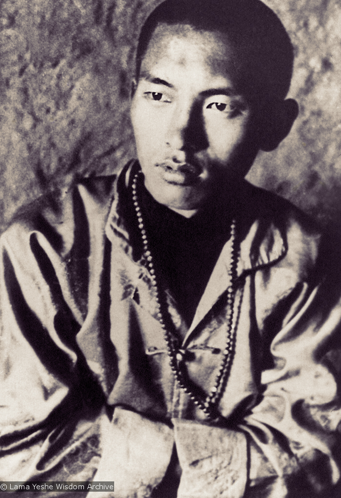 (00049_ud-2.psd) Portrait of Lama Zopa Rinpoche, the Lawudo Lama, in 1970.