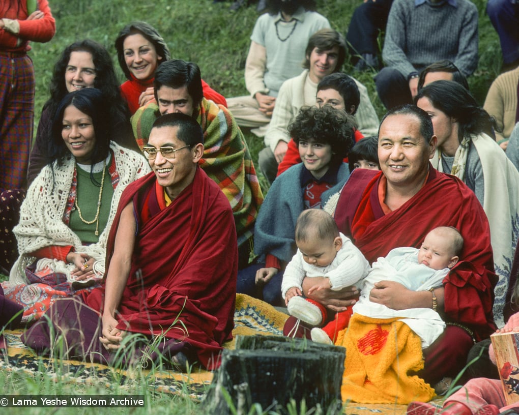 Group photo, Taceno, 1976