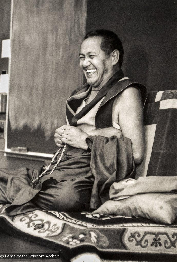 Lama teaching at UCSC, 1978