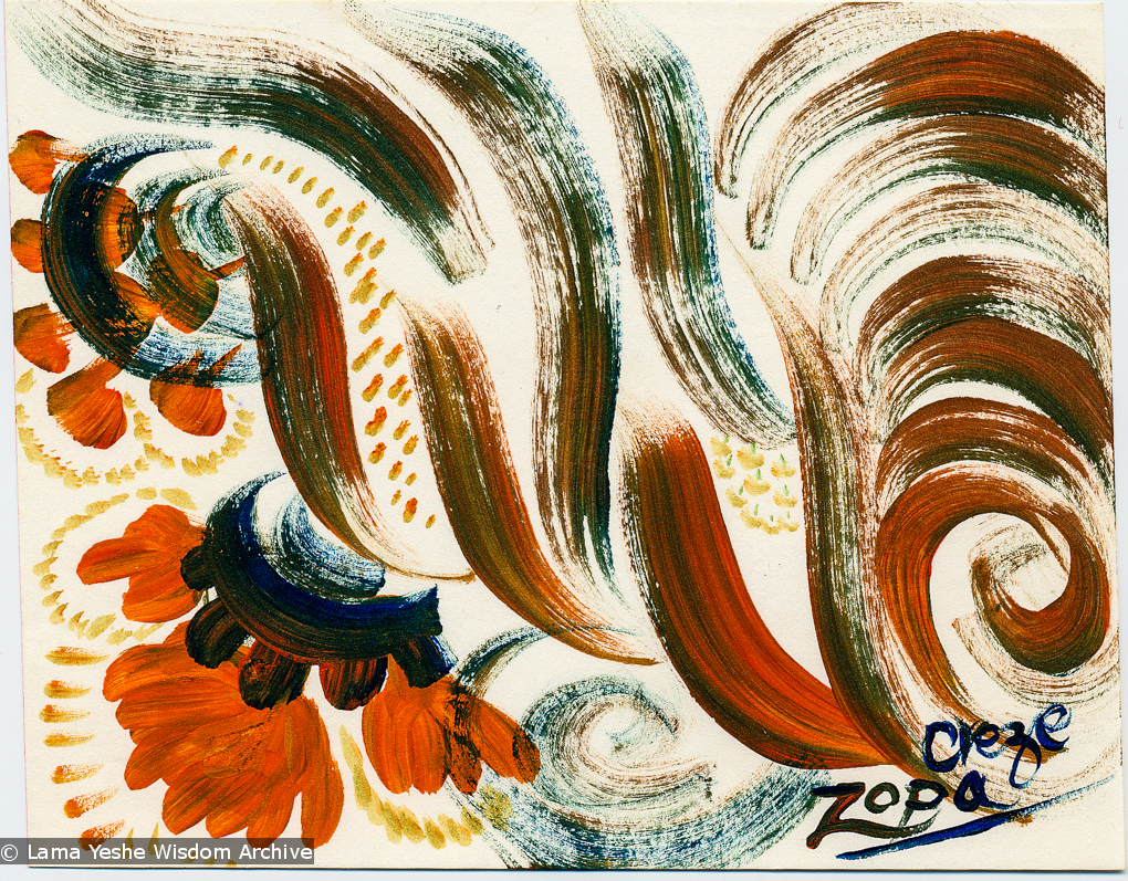 (15098_ud.jpg) Drawings and artwork by Lama Zopa Rinpoche. (This scan is from an unknown source.)