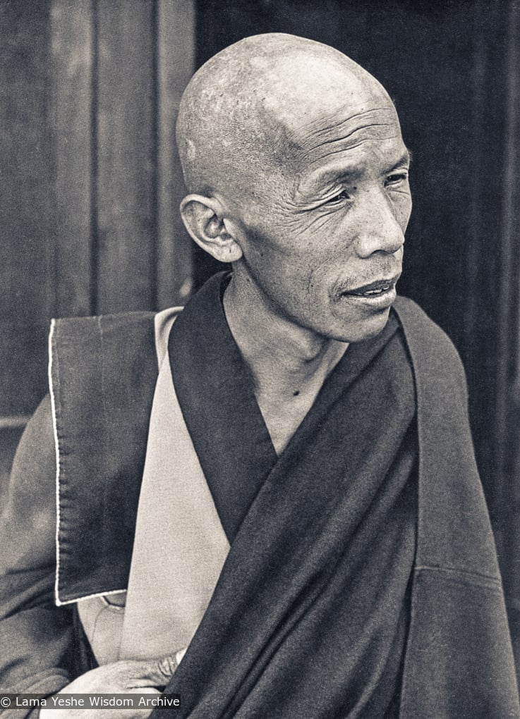 Lama Lhundrup, Kopan, 1973
