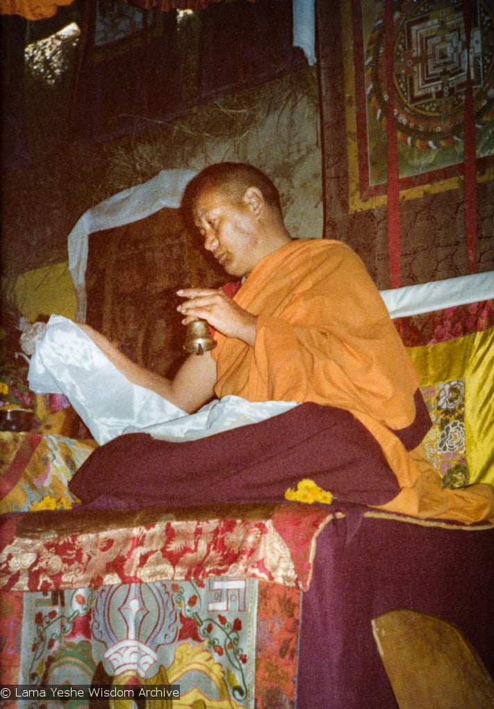 Lama Yeshe, Kopan, 1975