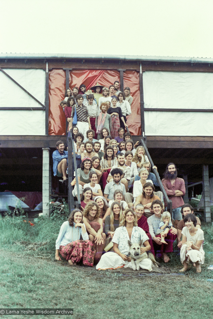 (15907_ng.tif) Some of the Chenrezig Institute students, Australia 1975.