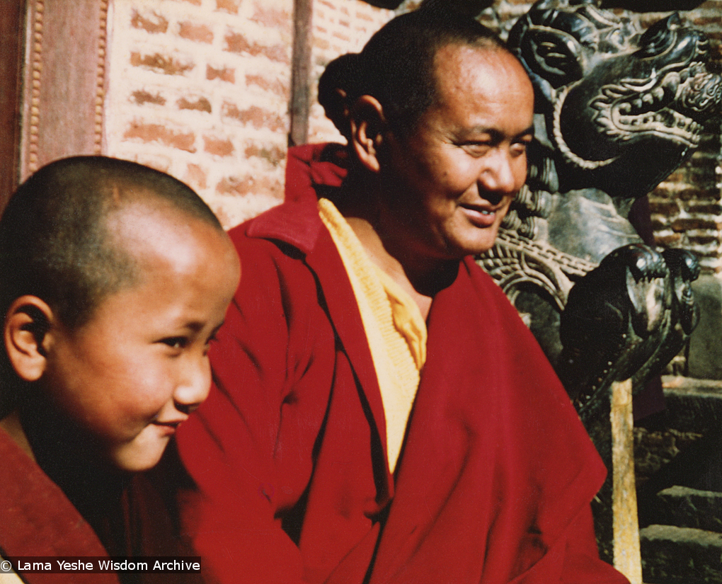 (16775_pr.psd) Yangsi Rinpoche and Lama Yeshe, 1976.