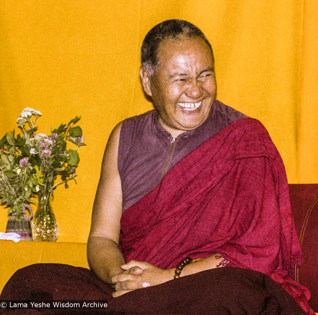 (17159_ng.TIF) Over one weekend at Barnens O on Vaddo in September of 1983, Lama Yeshe gave a meditation course which later was published in English called &quot;Light of Dharma&quot;, translated into Swedish as &quot;Lamas ljus&quot;. Photos by Holger Hjorth. You can read a transcript here: http://www.lamayeshe.com/index.php?sect=article&amp;id=719
