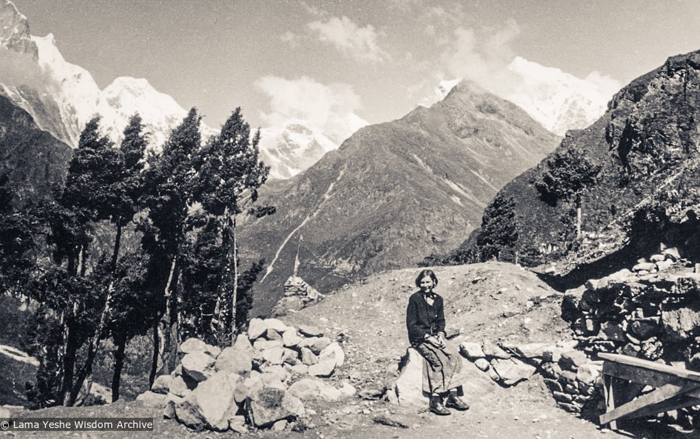 Yeshe Khadro (Marie Obst), Lawudo, 1973