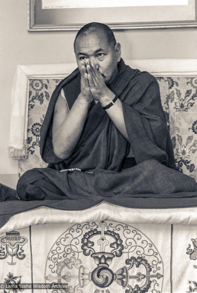 (21089_ng-1.psd) Lama Yeshe teaching at Manjushri Institute , 1979