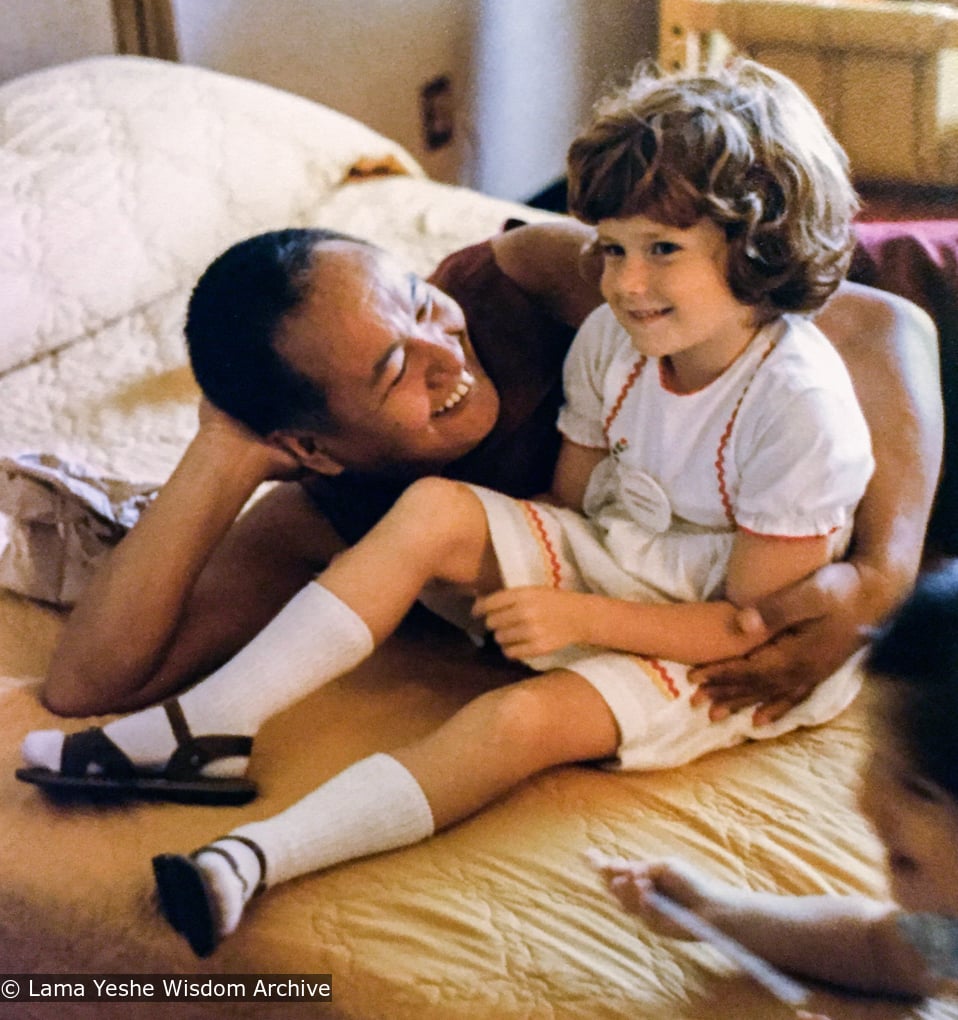 Lama and Emily Solick, Santa Cruz, 1978