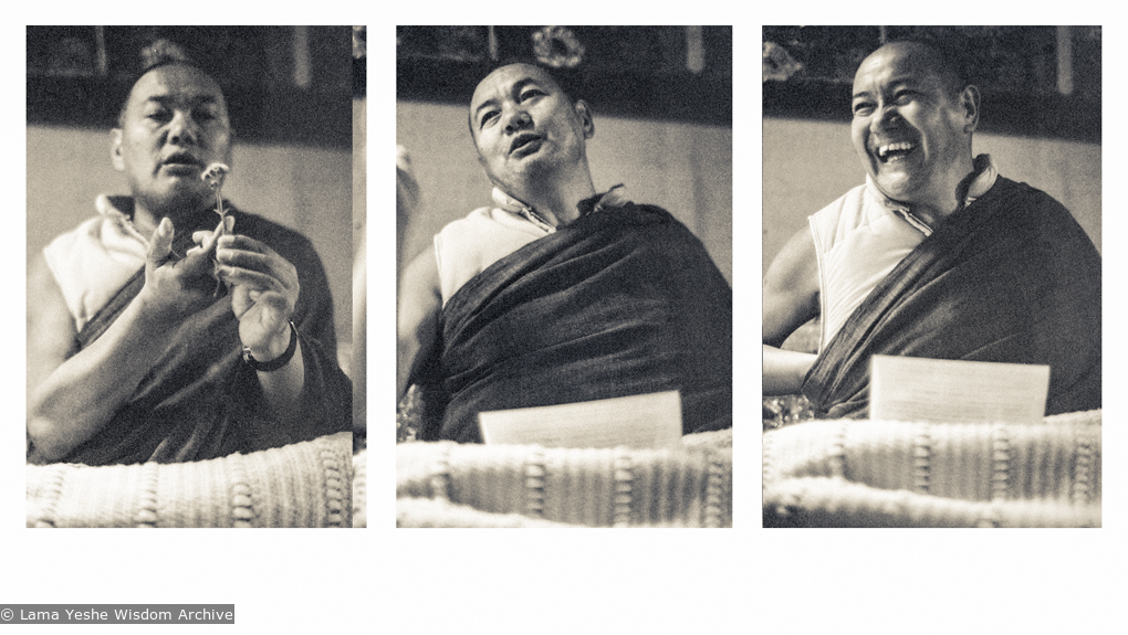 (39491_ng-3.psd) Lama Yeshe teaching at Kopan Monastery, Nepal, 1981. Jan-Paul Kool (photographer)