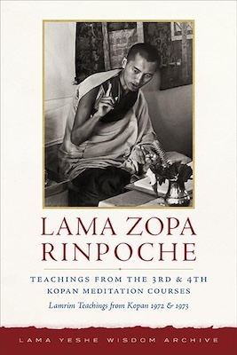 Ebook cover of Teachings from the 3rd & 4th Kopan Meditation Courses: Lamrim Teachings from Kopan 1972 & 1973, by Lama Zopa Rinpoche.