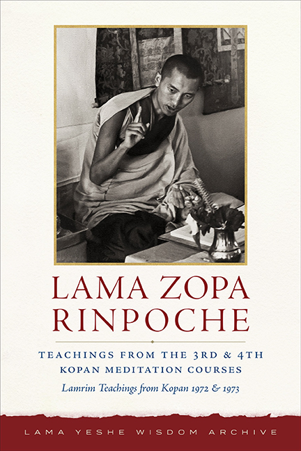 Ebook cover of Teachings from the 3rd & 4th Kopan Meditation Courses: Lamrim Teachings from Kopan 1972 & 1973, by Lama Zopa Rinpoche.