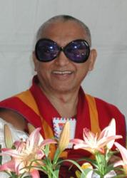 Lama Zopa Rinpoche in California, 2003.