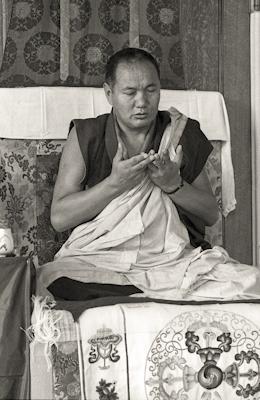 Lama teaching, MI, 1976