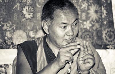 Lama Yeshe teaching at Tushita, 1983