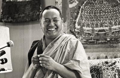 Lama teaching, Yucca Valley, 1977