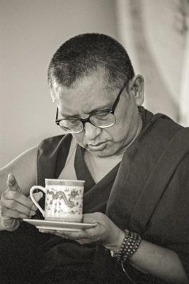 Rinpoche at CIN 1991