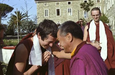 Lama with Fabrizio Pallotti, 1983