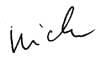 Nick Ribush's signature.