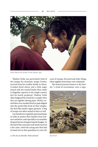 Screenshot of page 36 of Big Love: The Life and Teachings of Lama Yeshe, by Adele Hulse.