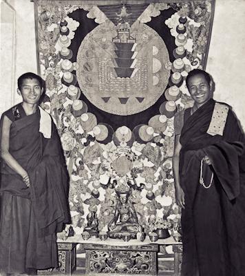 Lama Zopa Rinpoche  and Lama Yeshe, 1970