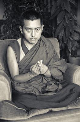 Lama Zopa Rinpoche, Geneva, Switzerland, 1983. Photo: Ueli Minder.