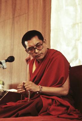 Lama Zopa Rinpoche teaching, 1983
