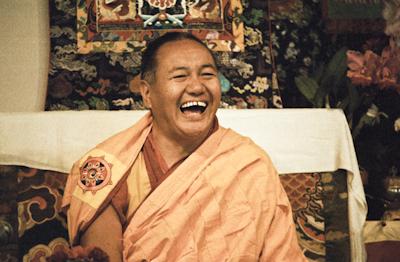 Lama teaching at VPI, 1983