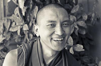 Lama Zopa Rinpoche in Tarzana, California, after the first US course, held at Lake Arrowhead, CA, 1975. Photo: Carol Royce-Wilder.