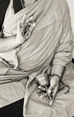 Lama Yeshe at Yucca Valley, California, 1977. Photo: Carol Royce-Wilder.