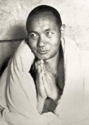 Lama Yeshe at Kopan Monastery, Nepal, 1971.