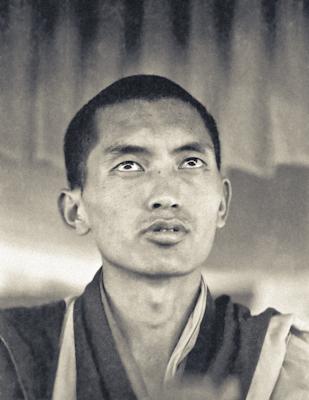 Lama Zopa Rinpoche teaching at the Fifth Meditation Course, Kopan Monastery, Nepal, 1973. Photo: Ursula Bernis.