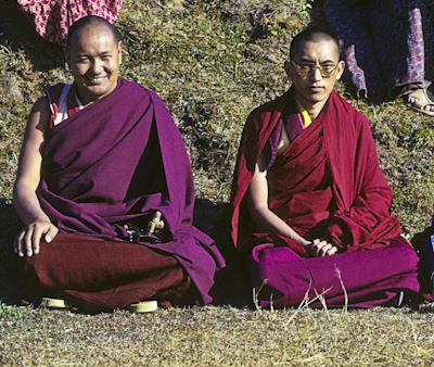 Lama and Rinpoche, 1975