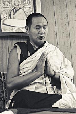Lama Yeshe, Lake Arrowhead, 1975
