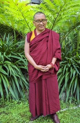 Rinpoche at CIN 1991