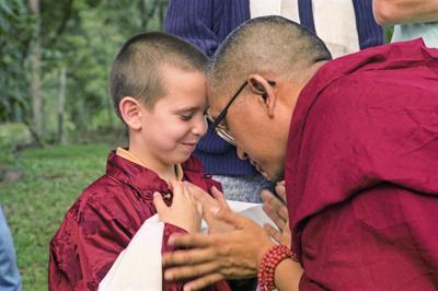 Rinpoche at CIN 1991