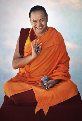 Portrait of Lama Yeshe, Yucca Valley, California, 1977