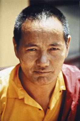 Lama Yeshe at Kopan Monastery, Nepal, 1973. Photo: Lynda Millspaugh.