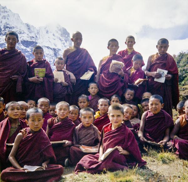 MEC students at Lawudo, 1974