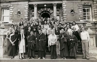 Group photo, Royal Holloway College, 1975