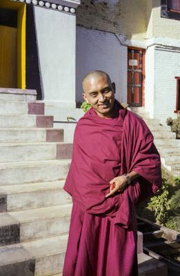 Lama Zopa Rinpoche at the Twelfth Kopan Meditation Course, Kathmandu, Nepal, 1979. Photo: Ina Van Delden.