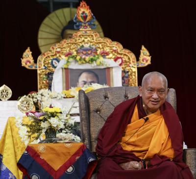 Lama Zopa Rinpoche, Bendigo, Australia, September 2014.