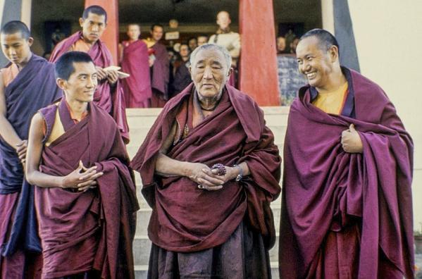 1975, Gomchen Khampala Rinpoche, Kathmandu, Kopan Monastery, Lama Yeshe, Lama Zopa Rinpoche, Nepal