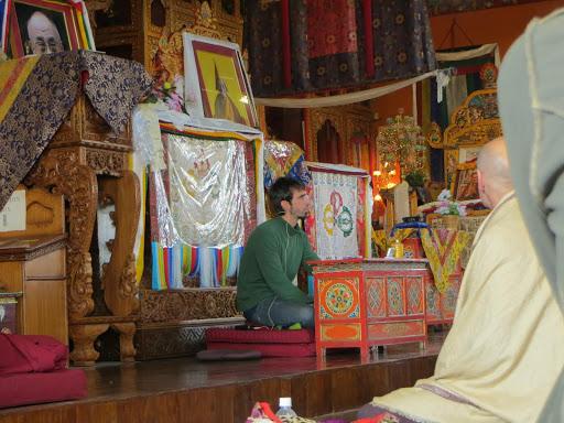 Tenzin Ösel Hita teaching at Kopan Monastery, Nepal, 2012. 