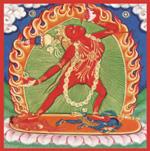Painting of Vajrayogini Naro Khacho.