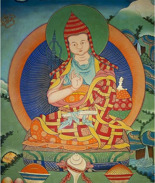 Shantideva, the great Buddhist master of Nalanda University and author of Bodhicaryavatara. Photo: Fabio Heizenreder.