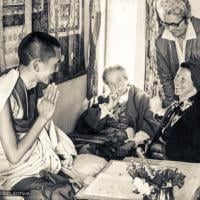 Lama Zopa Rinpoche and Bea Ribush, 1973